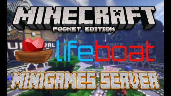 Life Boat Minigames Server – Minecraft Pocket Edition - Gameplay, Kingdom Kids Zone, Minecraft - EYstreem