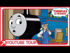 Thomas Meets an Artist in Paris | YouTube World Tour | Thomas & Friends - Kids TV Series, Kingdom Kids Zone - Thomas & Friends