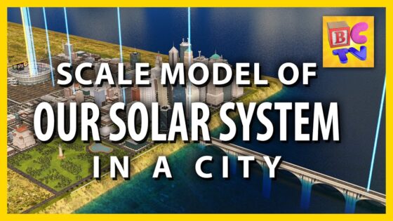 Our Solar System: Scale Model in a City | Brain Candy TV - Kingdom Kids Zone, Little Learners - Brain Candy TV