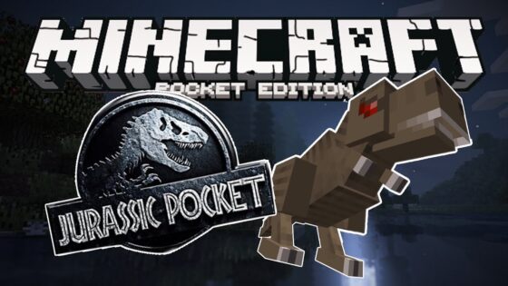 EPIC DINOSAURS MOD!! Minecraft Pocket Edition – Jurassic Pocket Mod - Gameplay, Kingdom Kids Zone, Minecraft - EYstreem