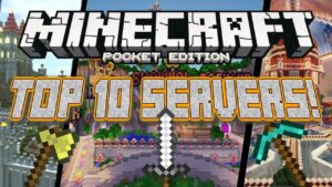 BEST 10 SERVERS For Minecraft Pocket Edition - Gameplay, Kingdom Kids Zone, Minecraft - EYstreem