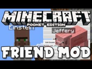 ULTIMATE FRIEND MOD!! Minecraft Pocket Edition - Gameplay, Kingdom Kids Zone, Minecraft - EYstreem