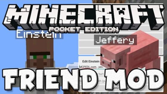 ULTIMATE FRIEND MOD!! Minecraft Pocket Edition - Gameplay, Kingdom Kids Zone, Minecraft - EYstreem