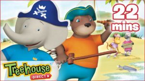 Babar and the Adventures of Badou : Blacktrunk’s Greatest Treasure – Ep.27 | Cartoons for Children - Kids TV Series, Kingdom Kids Zone - Treehouse Direct