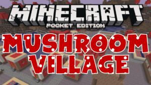 RARE MUSHROOM BIOME VILLAGE SEED! Minecraft Pocket Edition! - Gameplay, Kingdom Kids Zone, Minecraft - EYstreem