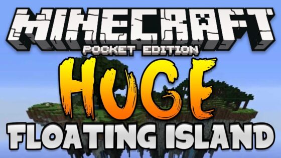 BIGGEST FLOATING ISLAND EVER!! 0.16.1 Minecraft Pocket Edition Seed - Gameplay, Kingdom Kids Zone, Minecraft - EYstreem