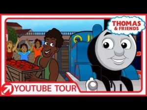 Thomas Joins a Tomato Fight in Spain | Thomas & Friends UK - Kids TV Series, Kingdom Kids Zone - Thomas & Friends