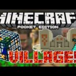 4 VILLAGES w/ Mob Spawners & Sand Temples!! Minecraft PE Seed (Pocket Edition) - Gameplay, Kingdom Kids Zone, Minecraft - EYstreem