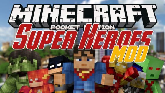 EPIC SUPER HEROES MOD! Minecraft Pocket Edition - Gameplay, Kingdom Kids Zone, Minecraft - EYstreem