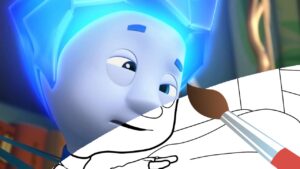 Раскраска – Фиксики – Весы - Kingdom Kids Zone, Little Learners - Фиксики