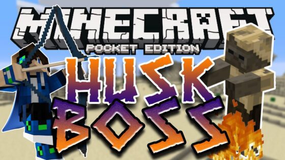 HUSK BOSS MOD for Minecraft Pocket Edition - Gameplay, Kingdom Kids Zone, Minecraft - EYstreem