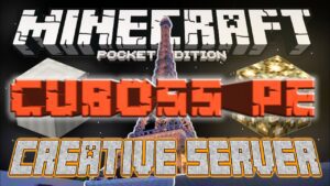 CUBOSS PE Creative & Factions Server! Minecraft Pocket Edition - Gameplay, Kingdom Kids Zone, Minecraft - EYstreem