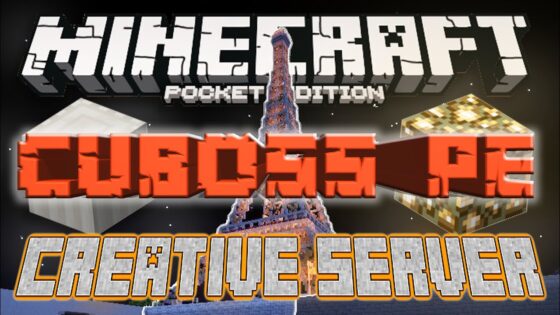 CUBOSS PE Creative & Factions Server! Minecraft Pocket Edition - Gameplay, Kingdom Kids Zone, Minecraft - EYstreem
