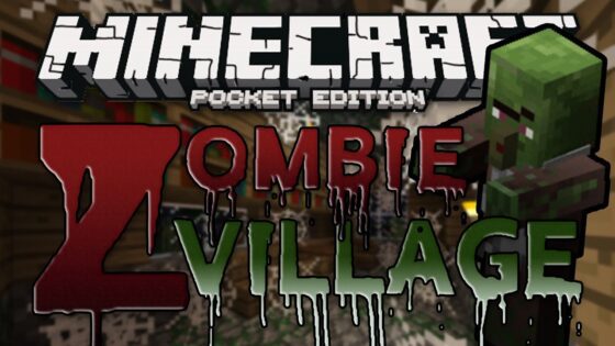 SECRET ZOMBIE VILLAGE SEED!! Minecraft Pocket Edition - Gameplay, Kingdom Kids Zone, Minecraft - EYstreem