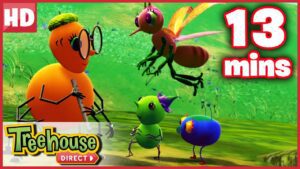 Miss Spider: A Party for Pops – Ep.32B | HD Cartoons - Kids TV Series, Kingdom Kids Zone - Treehouse Direct