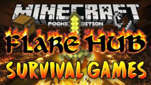 FlareHub SURVIVAL GAMES Server!! Minecraft PE Hunger Games (Pocket Edition) - Gameplay, Kingdom Kids Zone, Minecraft - EYstreem