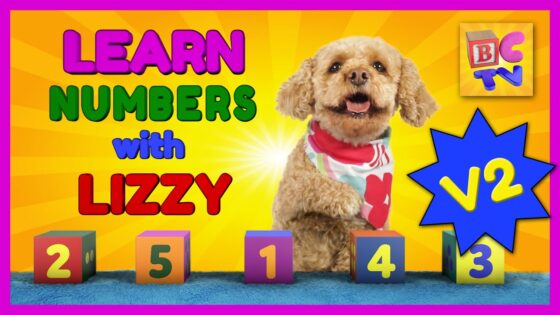 Learn Numbers with Lizzy the Dog | v2 | Learn to Count to 10 for Kids - Kingdom Kids Zone, Little Learners - Brain Candy TV