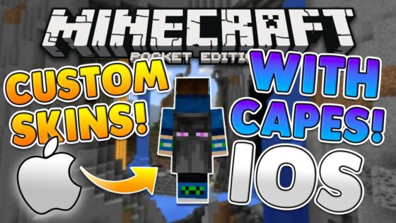 (iOS) MCPE CAPES FOR ANY SKIN TUTORIAL! 0.16.0 NO JAILBREAK iPhone or iPad Minecraft PE - Gameplay, Kingdom Kids Zone, Minecraft - EYstreem