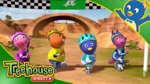 The Backyardigans: The Magic Skateboard – Ep.75 | HD Cartoons - Kids TV Series, Kingdom Kids Zone - Treehouse Direct