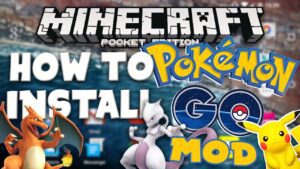 How to Install the POKEMON GO MOD for MCPE! Minecraft Pocket Edition Tutorial - Gameplay, Kingdom Kids Zone, Minecraft - EYstreem
