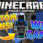 MCPE CAPES FOR ANY SKIN TUTORIAL! 0.16.0 NO MODS Minecraft PE - Gameplay, Kingdom Kids Zone, Minecraft - EYstreem
