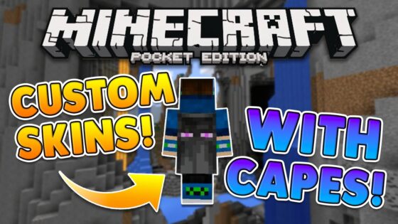 MCPE CAPES FOR ANY SKIN TUTORIAL! 0.16.0 NO MODS Minecraft PE - Gameplay, Kingdom Kids Zone, Minecraft - EYstreem