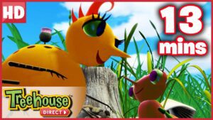 Miss Spider: Shelley And The Brain – Ep.41B | HD Cartoons - Kids TV Series, Kingdom Kids Zone - Treehouse Direct