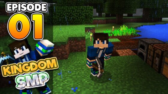 THE BEGINNING! KingdomSMP Ep.1 | Minecraft PE Realms Survival Let's Play (Pocket Edition) - Gameplay, Kingdom Kids Zone, Minecraft - EYstreem
