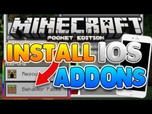 How to Install Addons for iOS Minecraft Pocket Edition (iPhone & iPad) - Gameplay, Kingdom Kids Zone, Minecraft - EYstreem