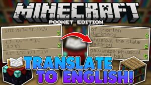 Translate ENCHANTMENT TABLE INTO ENGLISH MCPE! iOS & Android – NO MODS! Minecraft PE - Gameplay, Kingdom Kids Zone, Minecraft - EYstreem