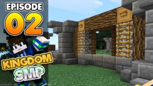 OUR FIRST HOUSE! KingdomSMP Ep.2 | Minecraft PE Realms Survival Let's Play (Pocket Edition) - Gameplay, Kingdom Kids Zone, Minecraft - EYstreem