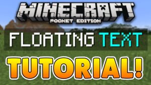 How to Get FLOATING TEXT in Minecraft PE! iOS/ANDROID NO JAILBREAK (Pocket Edition Addon) - Gameplay, Kingdom Kids Zone, Minecraft - EYstreem