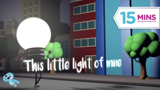 15 Mins of Sunday School videos! This Little Light of Mine, Jesus Loves Me, and MORE! - Kingdom Kids Zone, Sing With Me - Listener Kids
