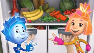 Фиксики – Витамины | Познавательные мультики для детей - Kingdom Kids Zone, Little Learners - Фиксики