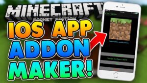 HOW TO MAKE ADDONS on iOS! Minecraft PE No PC/Jailbreak!! Make Addons on iOS iPad, iPhone!! - Gameplay, Kingdom Kids Zone, Minecraft - EYstreem