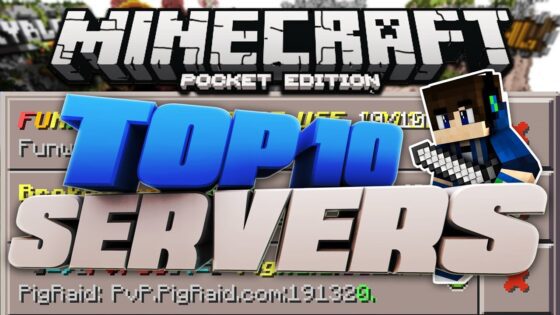 TOP 10 BEST SERVERS for 1.2 Minecraft Pocket Edition! - Gameplay, Kingdom Kids Zone, Minecraft - EYstreem