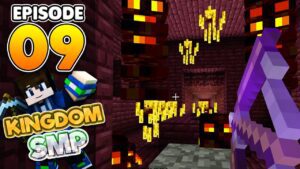NETHER FORTRESS!! KingdomSMP Ep.9 | Minecraft PE Realms Survival Let's Play (Pocket Edition) - Gameplay, Kingdom Kids Zone, Minecraft - EYstreem