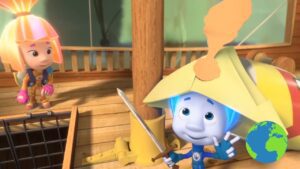 Фиксики – «Кораблик – вокруг света!» Фиксики на разных языках - Kingdom Kids Zone, Little Learners - Фиксики