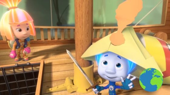 Фиксики – «Кораблик – вокруг света!» Фиксики на разных языках - Kingdom Kids Zone, Little Learners - Фиксики