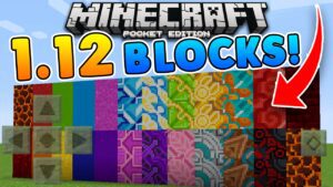 NEW 1.12 Minecraft PC BLOCKS in MCPE!! Glazed Terracotta & Concrete in Minecraft PE!! - Gameplay, Kingdom Kids Zone, Minecraft - EYstreem