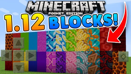 NEW 1.12 Minecraft PC BLOCKS in MCPE!! Glazed Terracotta & Concrete in Minecraft PE!! - Gameplay, Kingdom Kids Zone, Minecraft - EYstreem