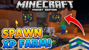 XP MOB FARM at SPAWN Seed!! Minecraft PE! SURFACE MINESHAFT! (Pocket Edition) - Gameplay, Kingdom Kids Zone, Minecraft - EYstreem