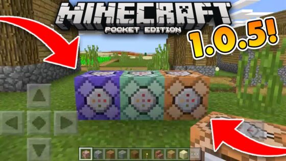 1.0.5 COMMAND BLOCK UPDATE!! Minecraft Pocket Edition Beta - Gameplay, Kingdom Kids Zone, Minecraft - EYstreem