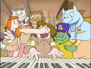 Seven Little Monsters | All’s Quiet on the Monster Front/Nightmare on Chestnut Street – Ep. 27 - Kids TV Series, Kingdom Kids Zone - Treehouse Direct
