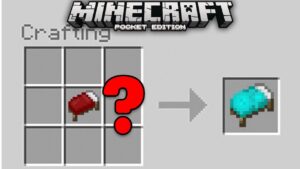 How to DYE a BED in Minecraft Pocket Edition! - Gameplay, Kingdom Kids Zone, Minecraft - EYstreem