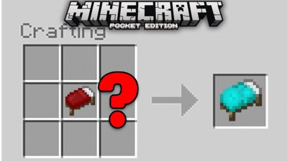 How to DYE a BED in Minecraft Pocket Edition! - Gameplay, Kingdom Kids Zone, Minecraft - EYstreem