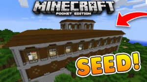 WOODLAND MANSION at SPAWN Seed!! Minecraft PE! (Pocket Edition) - Gameplay, Kingdom Kids Zone, Minecraft - EYstreem
