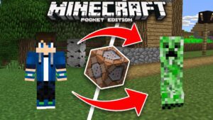 How to Turn Into Any Mob in Minecraft Using Command Blocks! (Pocket Edition, Xbox) - Gameplay, Kingdom Kids Zone, Minecraft - EYstreem