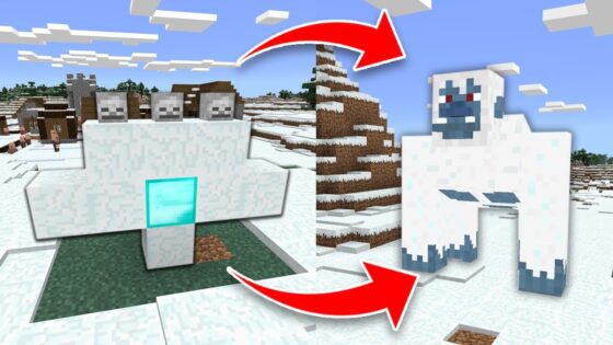 How to spawn the YETI BOSS in Minecraft Pocket Edition (MCPE Addon) - Gameplay, Kingdom Kids Zone, Minecraft - EYstreem