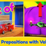 Learn English Prepositions with Fun Vehicles | Educational Video for Kids by Brain Candy TV - Kingdom Kids Zone, Little Learners - Brain Candy TV